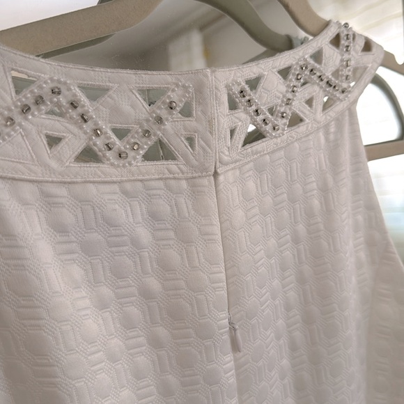 SALE ✨ Antonio Melani White Dress with Cropped Jacket size 2 - Picture 6 of 7